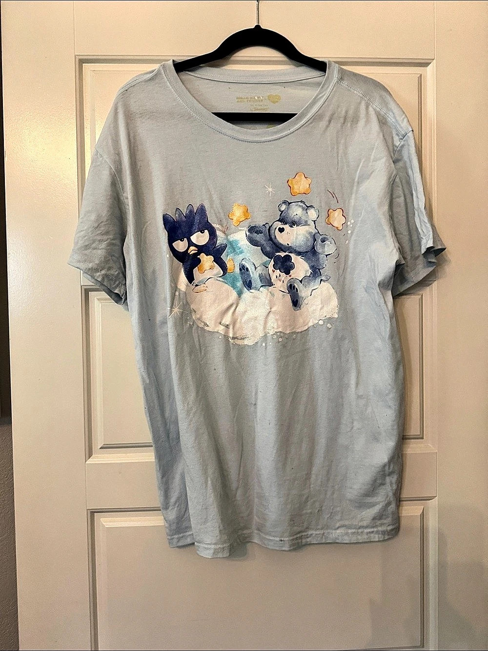 Care Bears Graphic Short Sleeve Tee in Blue